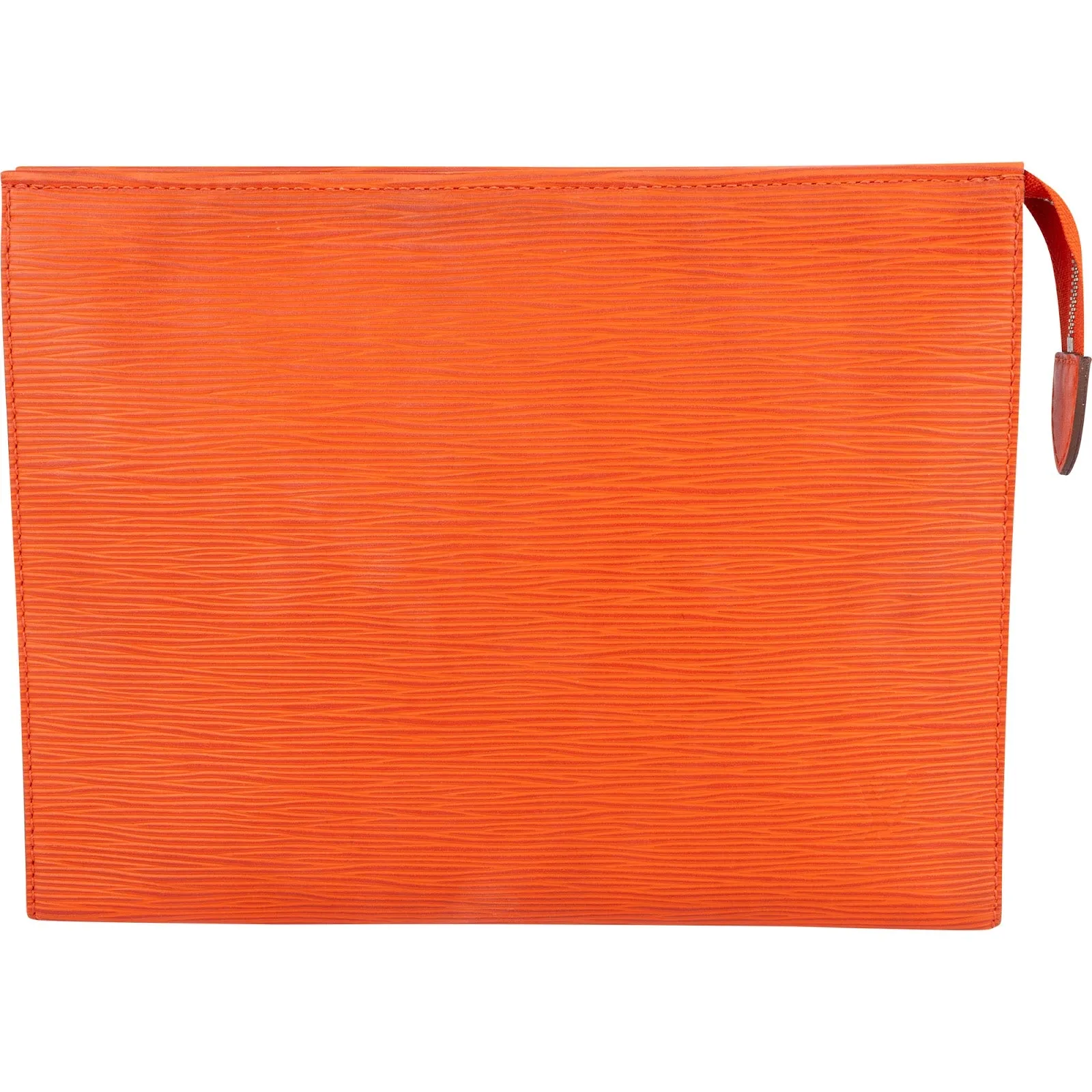 Louis Vuitton Orange Epi Leather Kulturbeutel